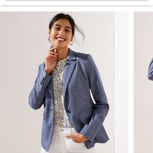 Plus Sized Loft textured modern blazer W18